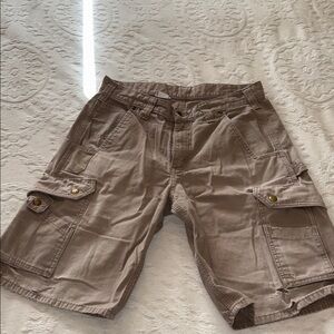 Vintage Gently Loved Carhartt Beige Cargo Shorts